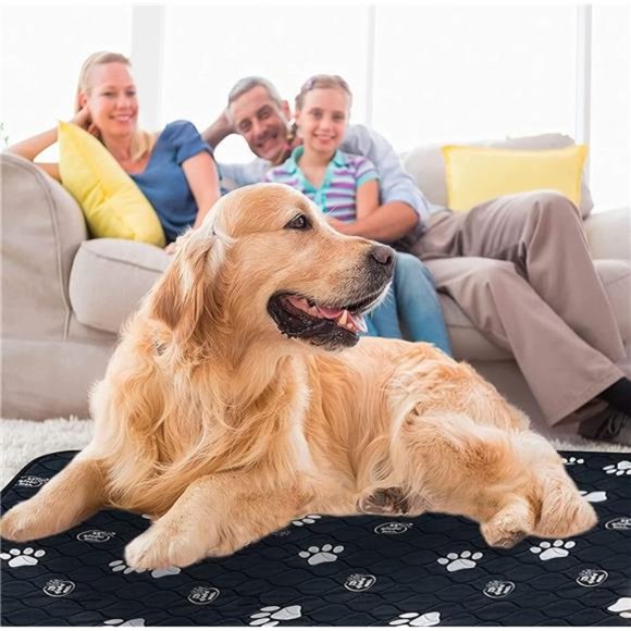 Washable Pee Pads for Dogs - Reusable Whelping Pads, Waterproof - 2 Pack, 24x48 - Picture 5 of 6